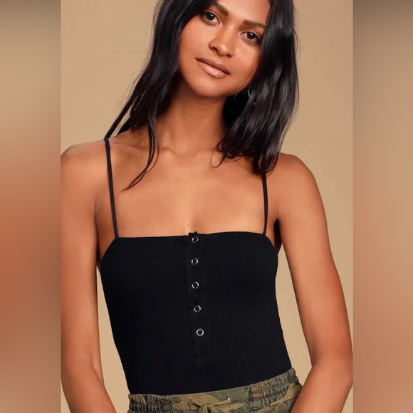 Lulus Black Bodysuit - Picture 3 of 3